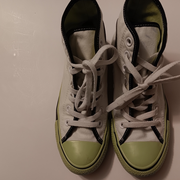 Converse Chuck Taylor All Star Hightops Golf Wang Collab Preowned White/Green - Picture 5 of 13